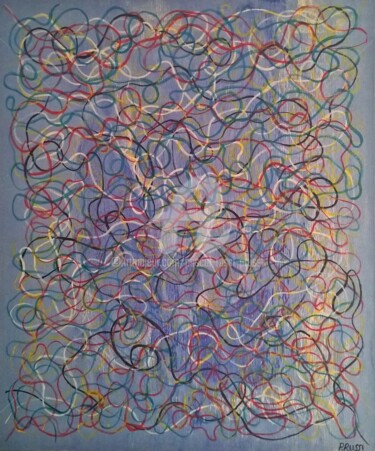 Peinture intitulée "3-Les fantaisies ex…" par Pascal Russi (PRussi), Œuvre d'art originale, Acrylique