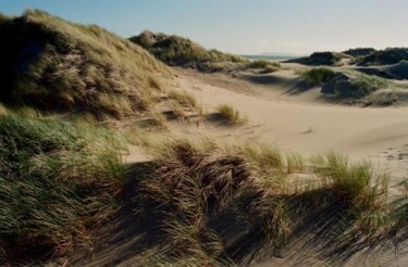 Fotografia intitolato "sand dunes" da Pascal Senequier Buquen, Opera d'arte originale