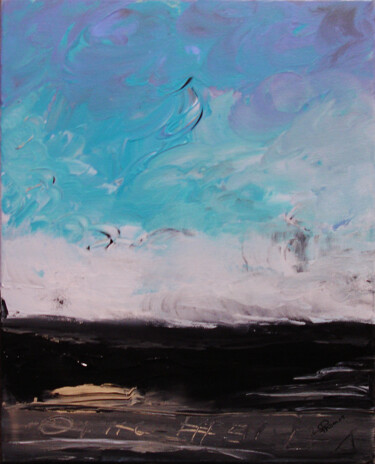 Peinture intitulée "Sombre côte" par Pascal Thomas, Œuvre d'art originale, Acrylique