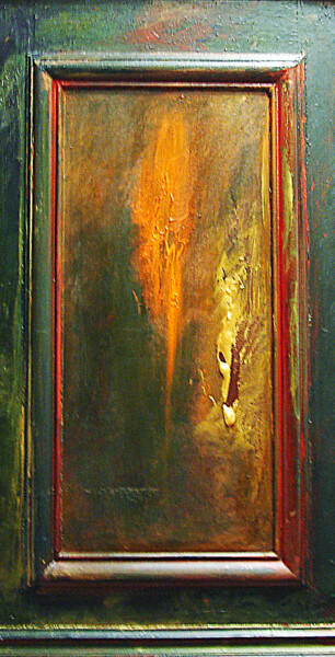 Malerei mit dem Titel "Larmes" von Pascal Thomas, Original-Kunstwerk, Acryl