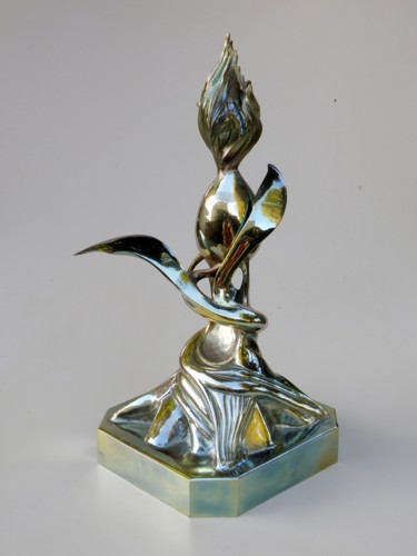 Skulptur mit dem Titel "pa181307.jpg" von Pascal Vaussanvin, Original-Kunstwerk, Metalle
