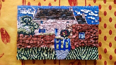 "Pen-ty breton niche…" başlıklı Heykel Nadine Danis tarafından, Orijinal sanat, Mozaik