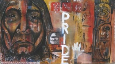 Painting titled "pride" by Pascal A Pelletier, Original Artwork