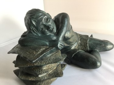 Sculpture intitulée "Marie Louise" par Pascale Poulard, Œuvre d'art originale, Terre cuite