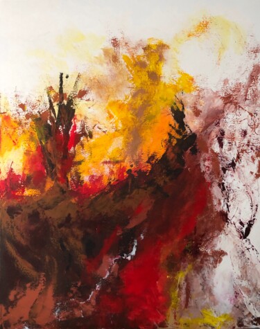 HAPPY 3 Peinture intitulée "HAPPY 3" par Pascale Rey-Texier, Œuvre d'art originale, Acrylique Monté sur Châssis