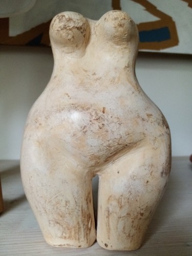 Scultura intitolato "Formes et Femme" da Pascale Rodriguez, Opera d'arte originale, Ceramica