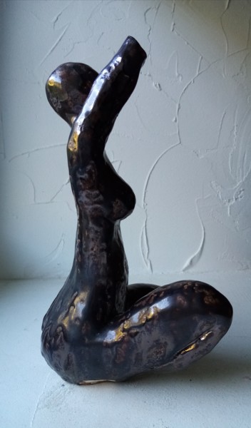 Rzeźba zatytułowany „la jeune fille” autorstwa Pascale Rodriguez, Oryginalna praca, Ceramika