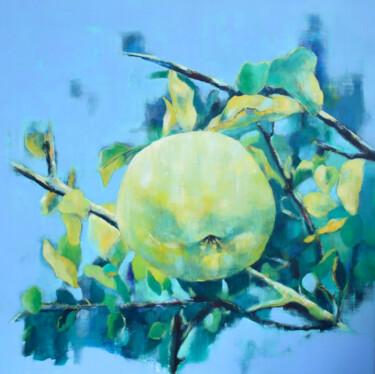 Картина под названием "Le Coing" - Pascale White, Подлинное произведение искусства, Акрил Установлен на Деревянная рама для…