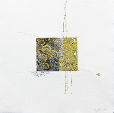 Εκτυπώσεις & Χαρακτικά με τίτλο "lichens" από Pascale Aurignac, Αυθεντικά έργα τέχνης, Μελάνι