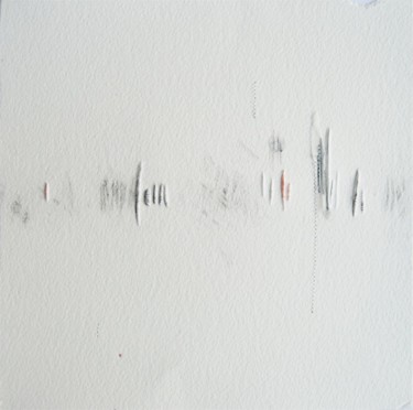 Dessin intitulée "jour 3 - 30.10.2011" par Pascale Aurignac, Œuvre d'art originale, Graphite