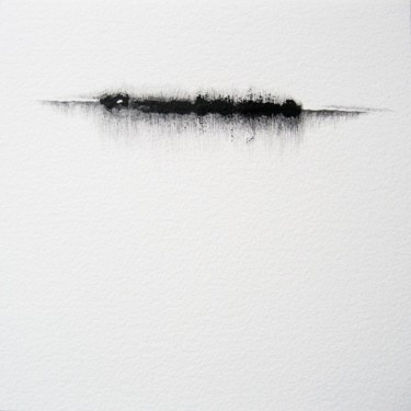 Desenho intitulada "jour 67 - 02.01.2012" por Pascale Aurignac, Obras de arte originais, Grafite