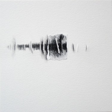 Dessin intitulée "jour 84 - 19.01.2012" par Pascale Aurignac, Œuvre d'art originale, Graphite