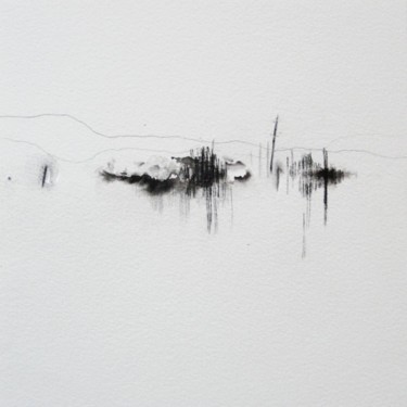 Desenho intitulada "jour 91- 26.01.2012" por Pascale Aurignac, Obras de arte originais, Grafite