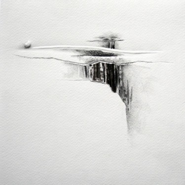 Drawing titled "jour 28 - 24.11.2012" by Pascale Aurignac, Original Artwork, Graphite