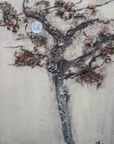 Peinture intitulée "arbres de chine 2" par Pascale Garnier, Œuvre d'art originale