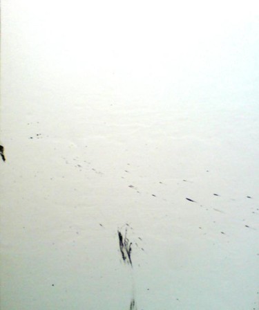 Peinture intitulée "EOLIENNE DROITE" par Pascal Goossens, Œuvre d'art originale