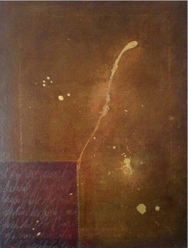 Peinture intitulée "Les larmiers du bon…" par Pascal Goossens, Œuvre d'art originale