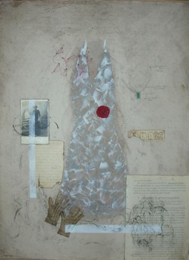 Peinture intitulée "La Vertu" par Pascal Goossens, Œuvre d'art originale