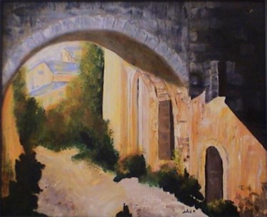 Painting titled "Lumière du Périgord" by Pascal Imbert, Original Artwork