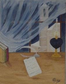 Peinture intitulée "Bureau a vendre 150…" par Pascale Sublet, Œuvre d'art originale