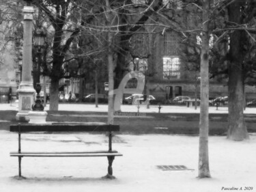 Photographie intitulée "PARC PARIS" par Pascaline, Œuvre d'art originale, Photographie numérique