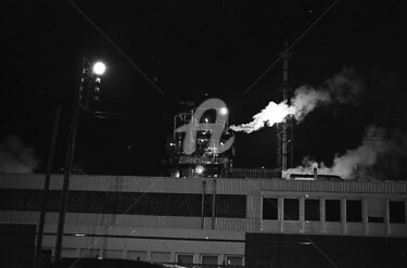 Fotografie mit dem Titel "Péchiney Ugine Kulh…" von Pascaline, Original-Kunstwerk, Analog Fotografie