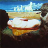 Pintura titulada "Manancial Dormido" por Pascal Roy, Obra de arte original, Oleo