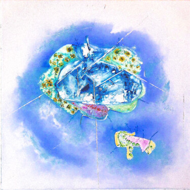 Insularium 1 Peinture intitulée "Insularium 1" par Pascal Stutz, Œuvre d'art originale, Huile