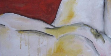 Pittura intitolato "ABSENCE" da Pascal Toublanc "Scual", Opera d'arte originale, Olio