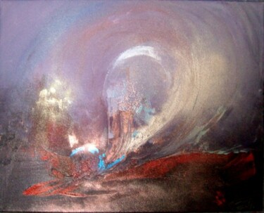 Painting titled "Couloir des Mémoire…" by Pascaly, Original Artwork