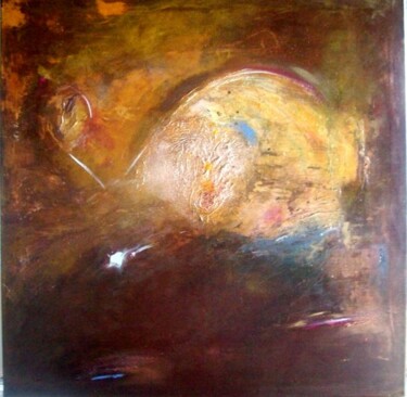 Painting titled "Un Monde Libre !..." by Pascaly, Original Artwork, Oil