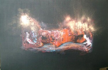 Painting titled "Le chant de la rivi…" by Pascaly, Original Artwork