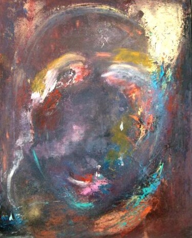 Painting titled "Etre à part...." by Pascaly, Original Artwork