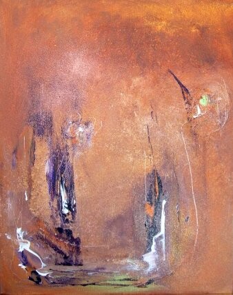 Peinture intitulée "Le bâteau fantôme." par Pascaly, Œuvre d'art originale