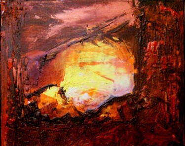 Peinture intitulée "Soleil du Levant." par Pascaly, Œuvre d'art originale
