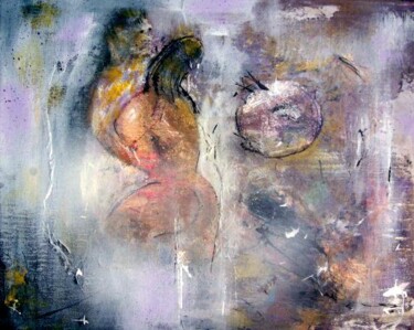 Painting titled "Dialogue pour un To…" by Pascaly, Original Artwork