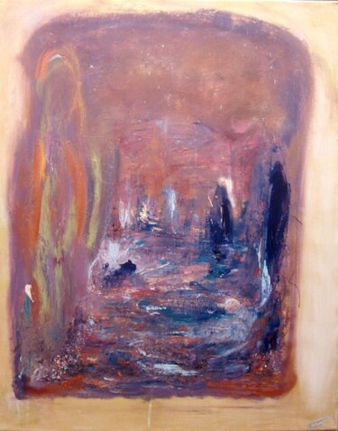 Painting titled "L'Atlantide." by Pascaly, Original Artwork