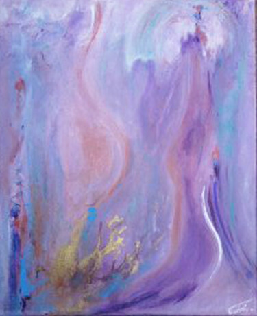 Painting titled "Passiond'elle." by Pascaly, Original Artwork