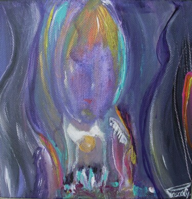 Painting titled "L'Initiation" by Pascaly, Original Artwork