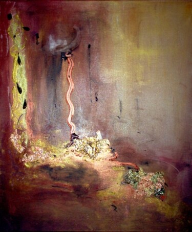 Peinture intitulée "Terre d'Ames" par Pascaly, Œuvre d'art originale