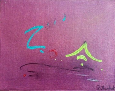 Painting titled "Asie 2" by Pascaly, Original Artwork