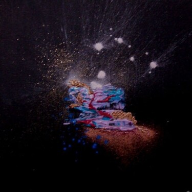 Painting titled "Nourriture Spiritue…" by Pascaly, Original Artwork