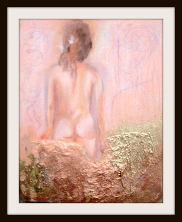 Painting titled "Une seconde peau." by Pascaly, Original Artwork, Pastel