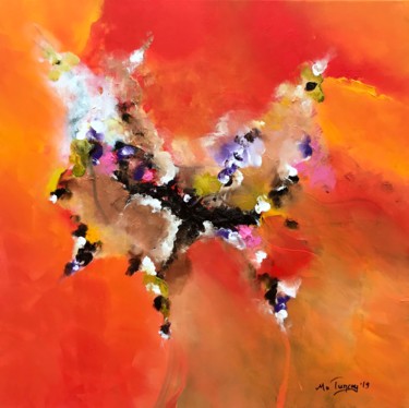 Painting titled "" For You "" by Mo Tuncay (Paschamo), Original Artwork, Acrylic