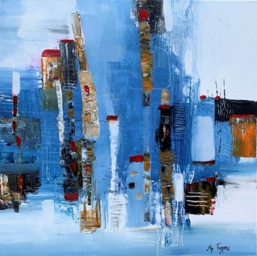 Peinture intitulée "" Balanced Life 6 "" par Mo Tuncay (Paschamo), Œuvre d'art originale, Acrylique