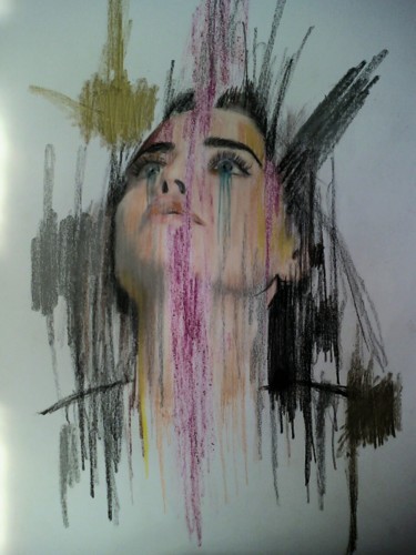 Pittura intitolato "frozen" da Artekupa For Instagram, Opera d'arte originale