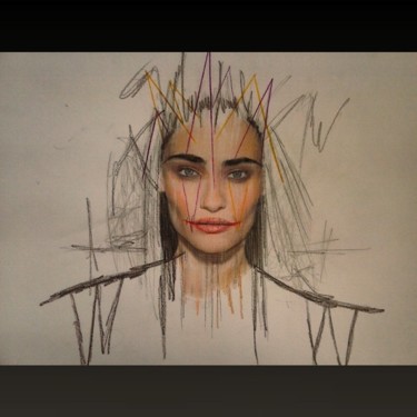 Painting titled "numb" by Artekupa For Instagram, Original Artwork