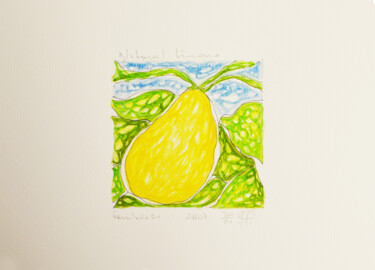 Peinture intitulée "Serie Natura -Limon…" par Pasqualino Palmieri (PP Pascal), Œuvre d'art originale, Aquarelle