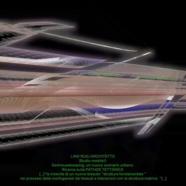 Arts numériques intitulée "Geohousekeeping, un…" par Pasqualino Ruiu (Lino Ruiu), Œuvre d'art originale