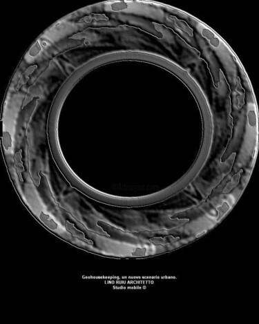 Arte digitale intitolato "Geohousekeeping,un…" da Pasqualino Ruiu (Lino Ruiu), Opera d'arte originale